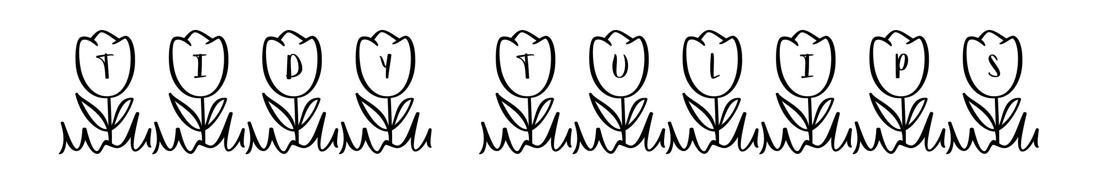 Tidy Tulips