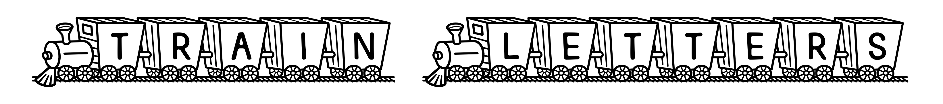 Train Letters