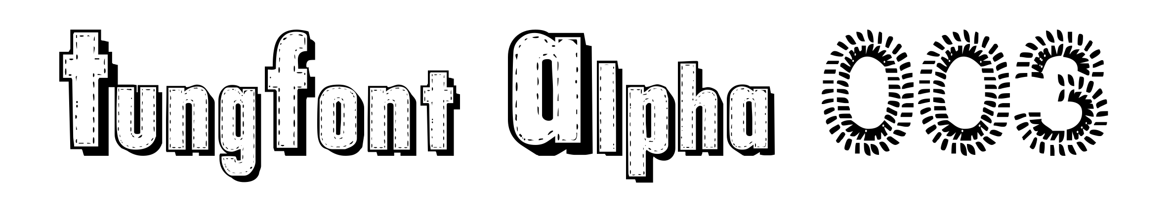 TungFont Alpha 003