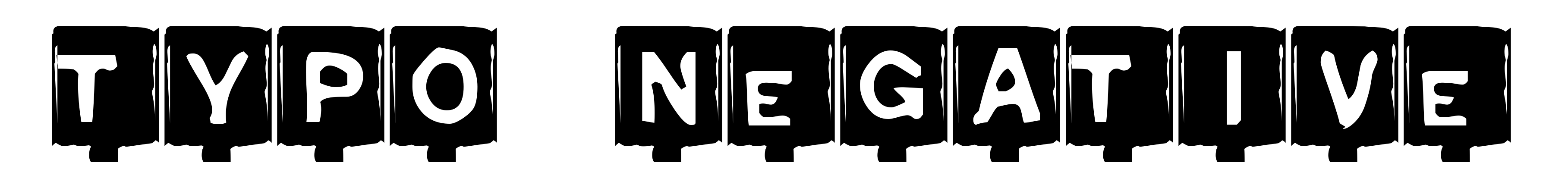 Typo Negative