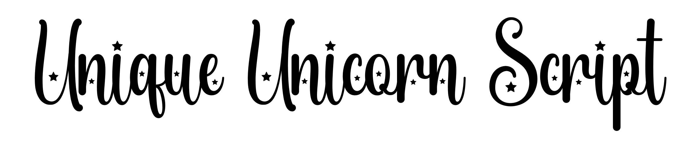 Unique Unicorn Script