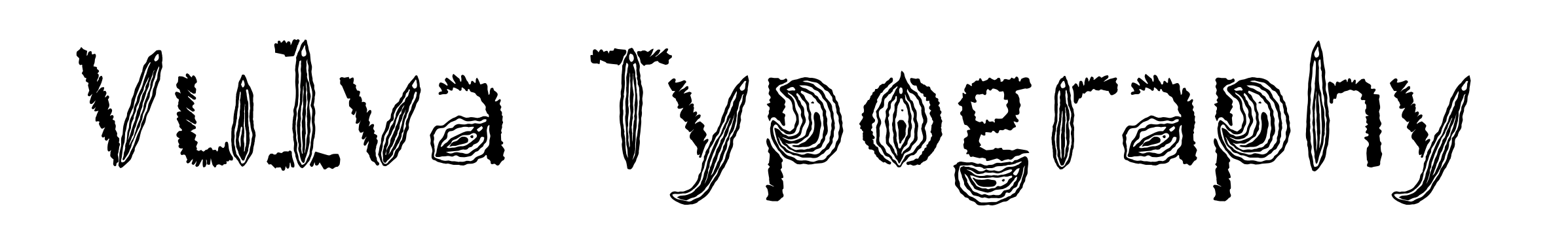 Vulva Typography