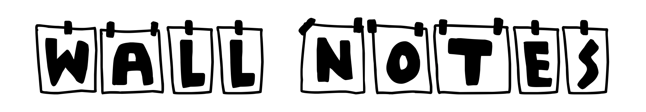 Wall Notes