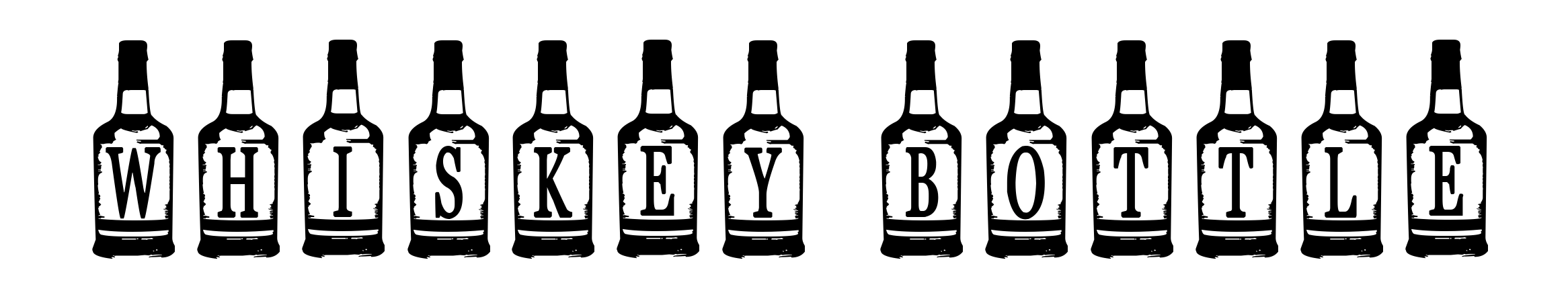 Whiskey Bottle