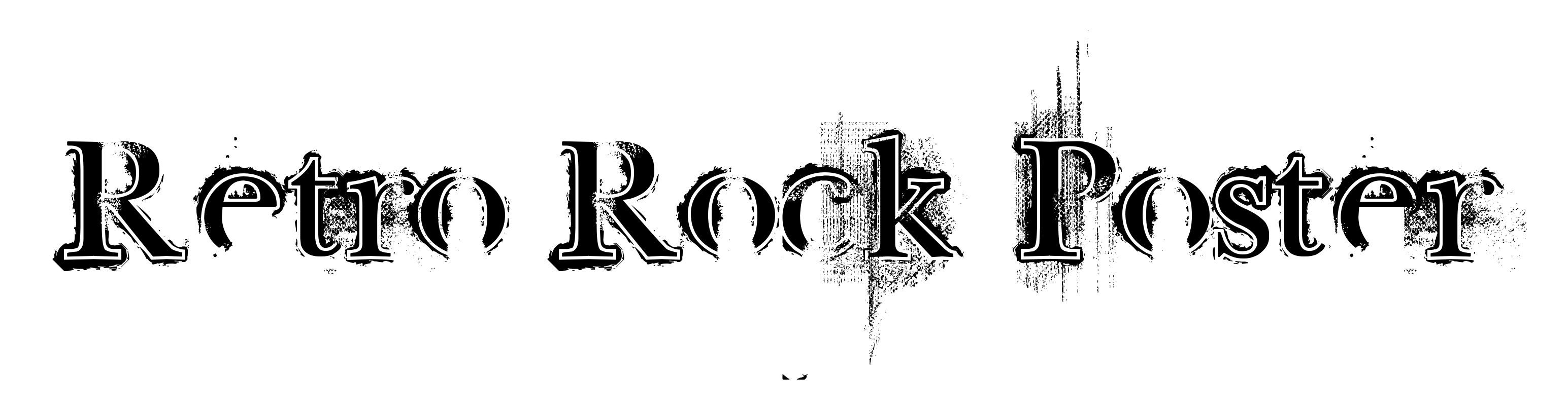 Retro Rock Poster