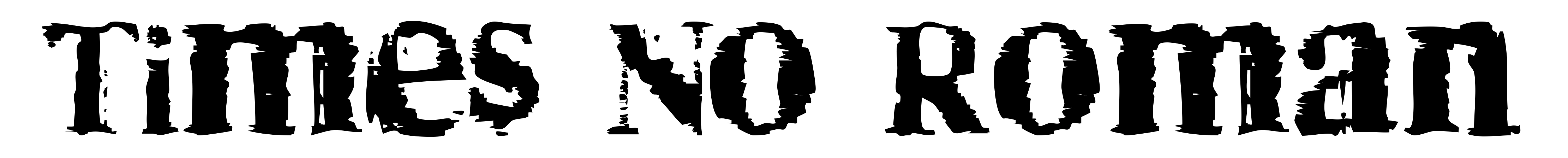 Times No Roman