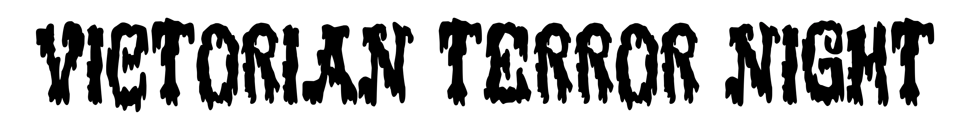 Victorian Terror Night