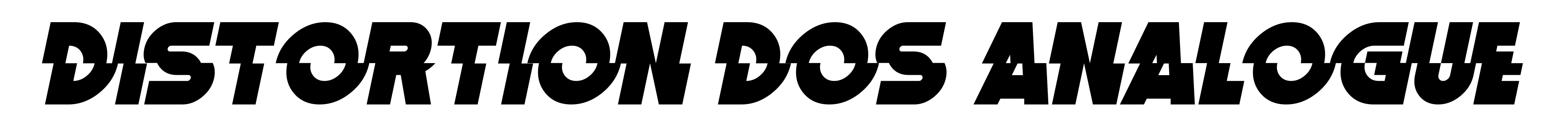 Distortion Dos Analogue