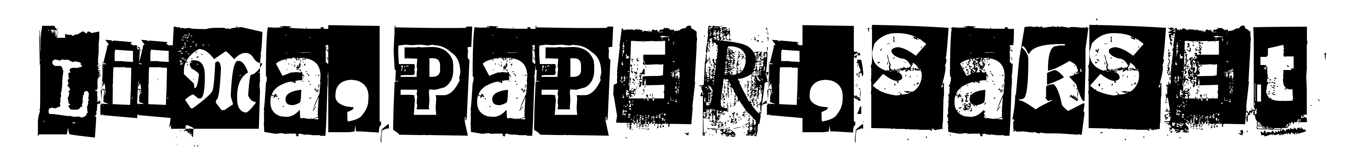 Liima, paperi, sakset