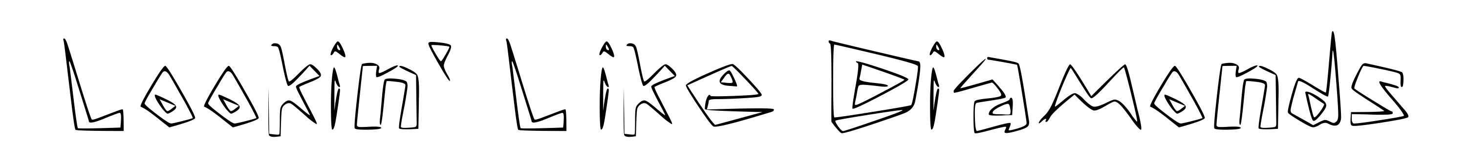 Lookin' Like Diamonds