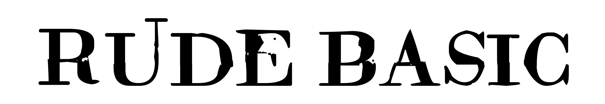 Rude Basic
