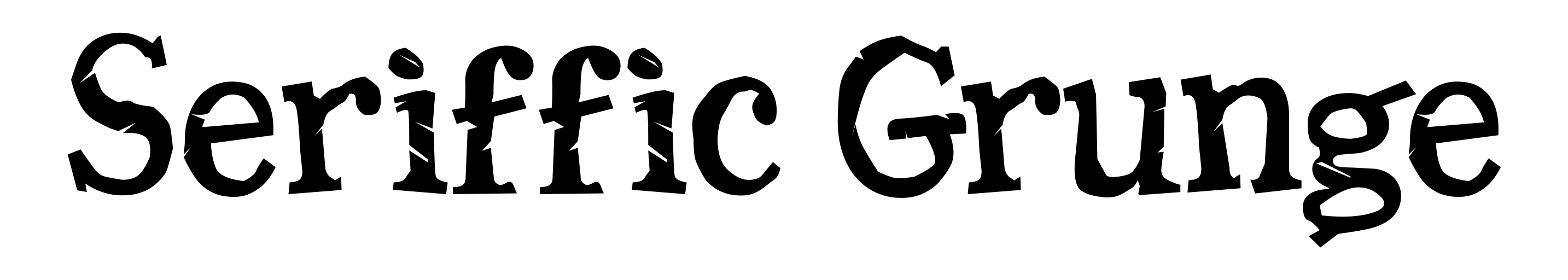 Seriffic Grunge