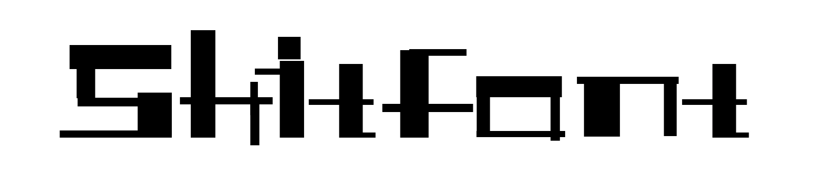 Shitfont