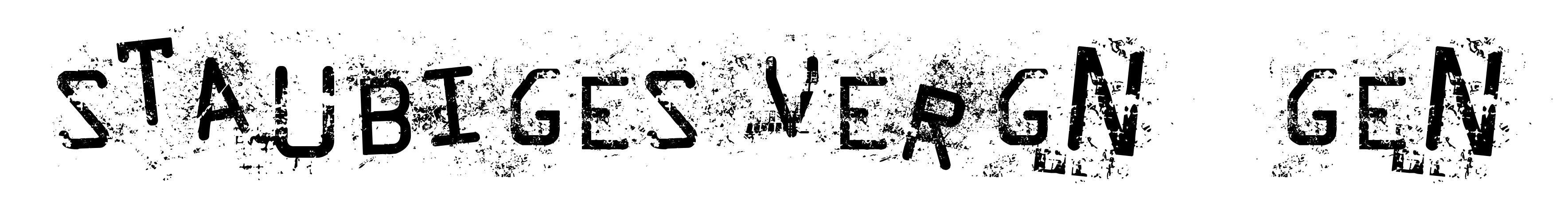 Staubiges VergnÃ¼gen