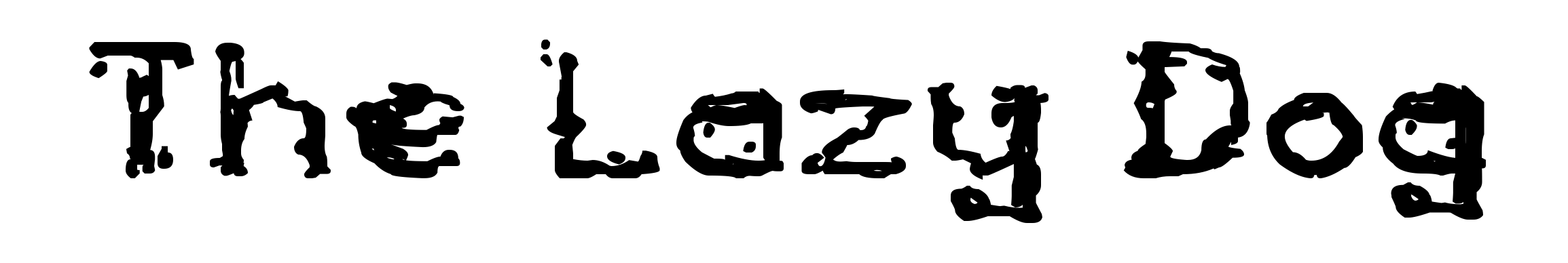 The Lazy Dog
