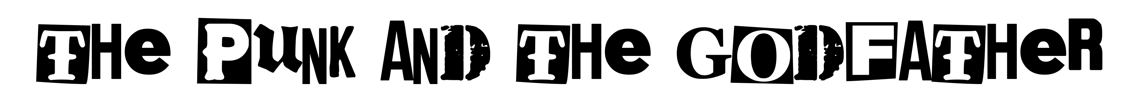 The Punk And The Godfather