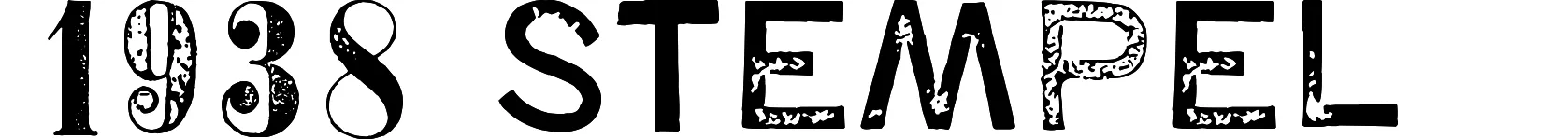 1938 Stempel