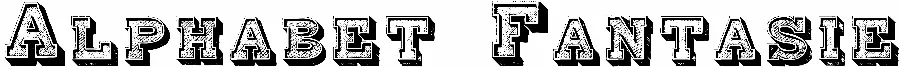 Alphabet Fantasie