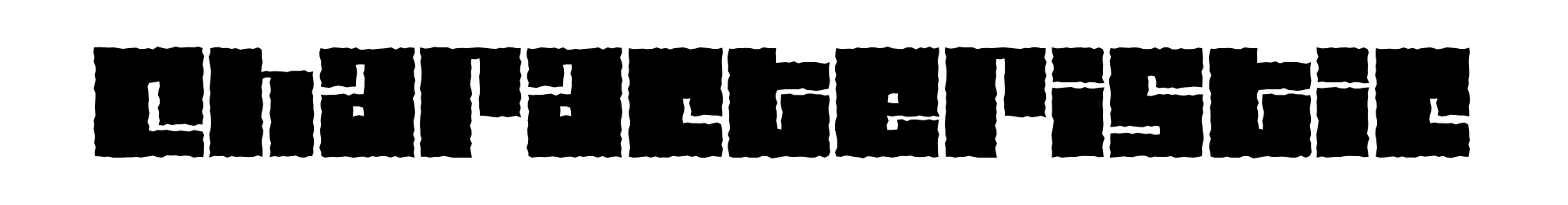 Characteristic