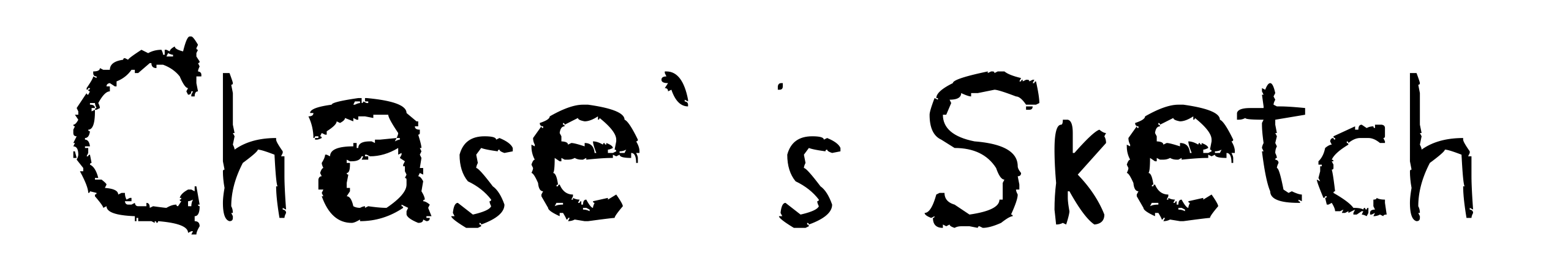 Chase's Sketch