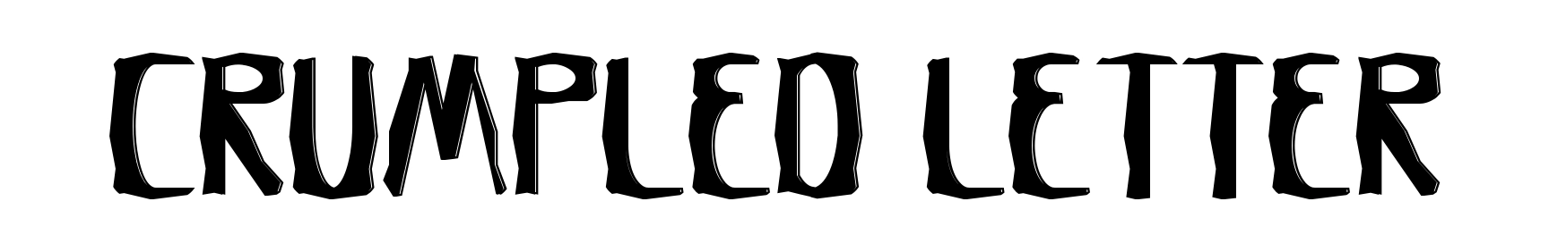 Crumpled Letter