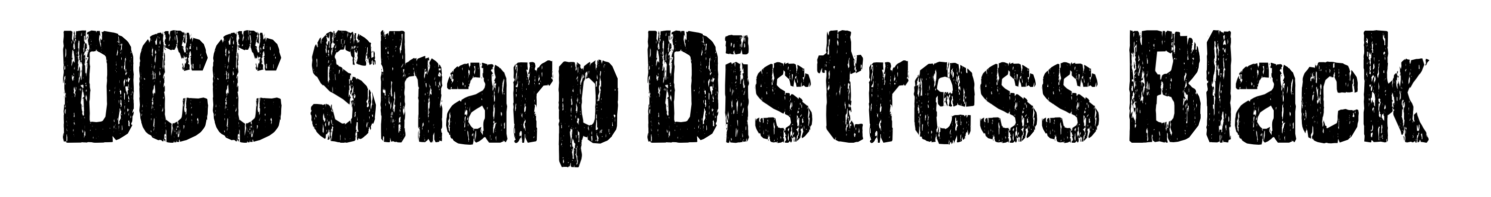 DCC Sharp Distress Black