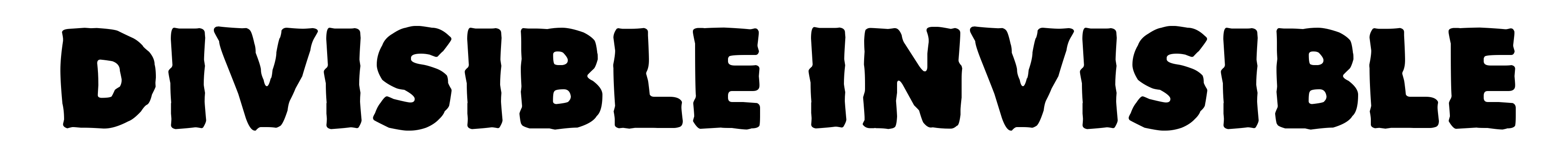 Divisible Invisible