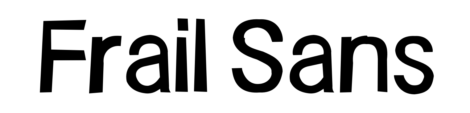 Frail Sans