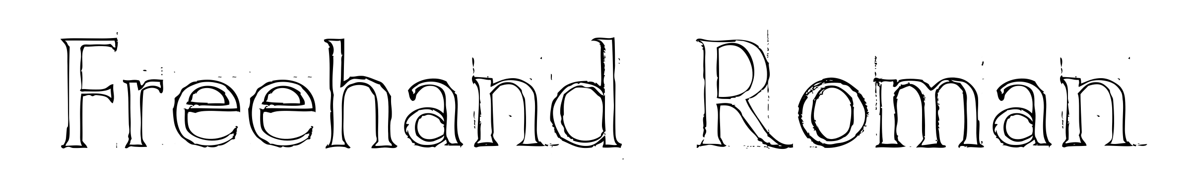Freehand Roman