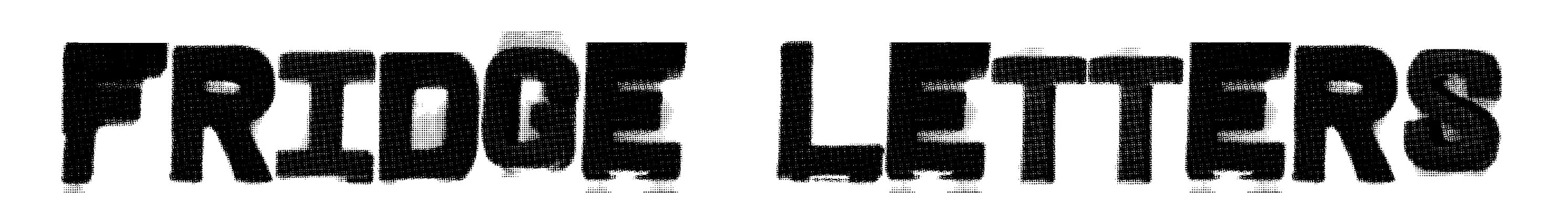 Fridge Letters