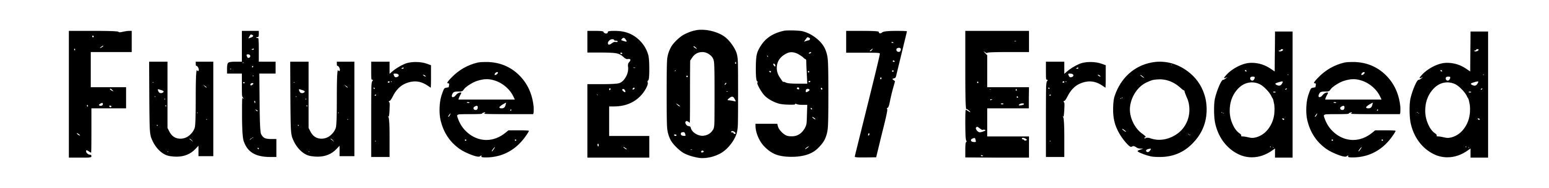 Future 2097 Eroded