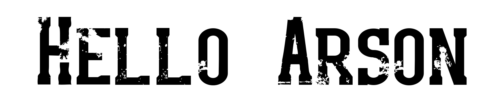 Hello Arson