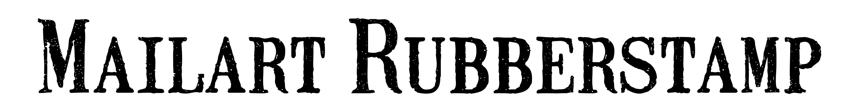 Mailart Rubberstamp
