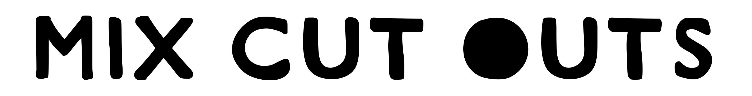 Mix Cut Outs