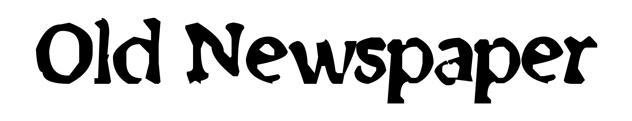 Old Newspaper