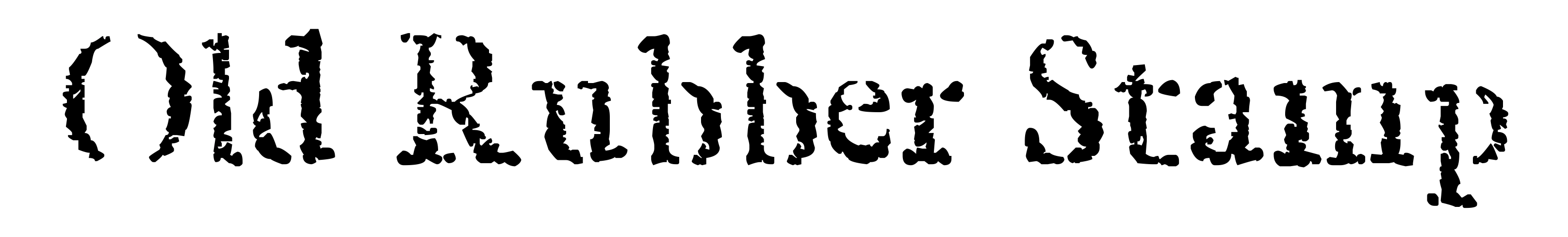 Old Rubber Stamp