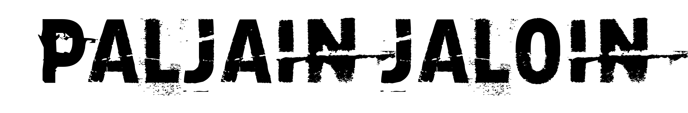 Paljain jaloin