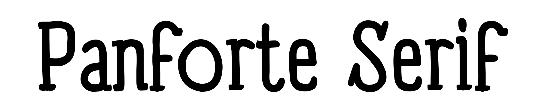 Panforte Serif