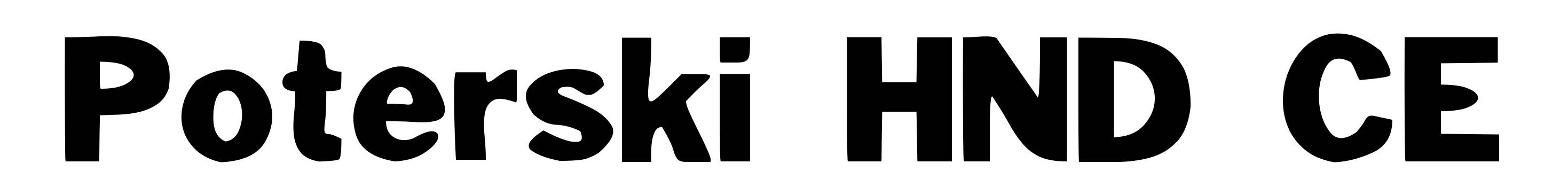 Poterski HND CE