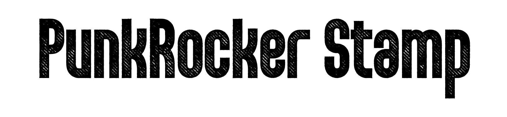 PunkRocker Stamp
