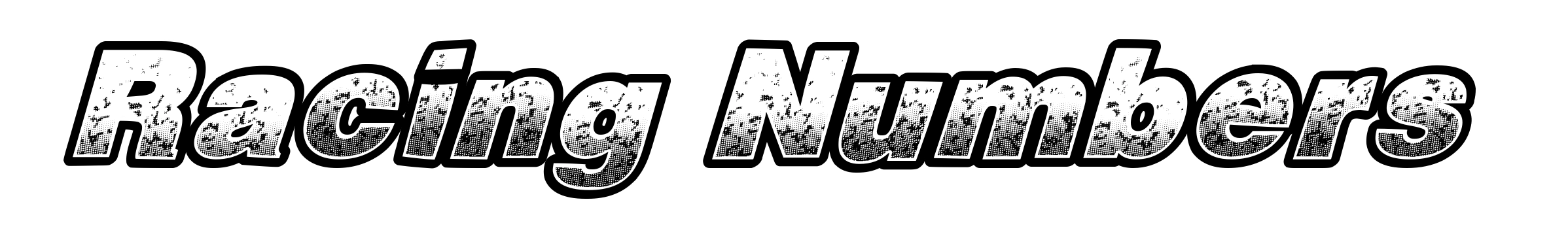 Racing Numbers