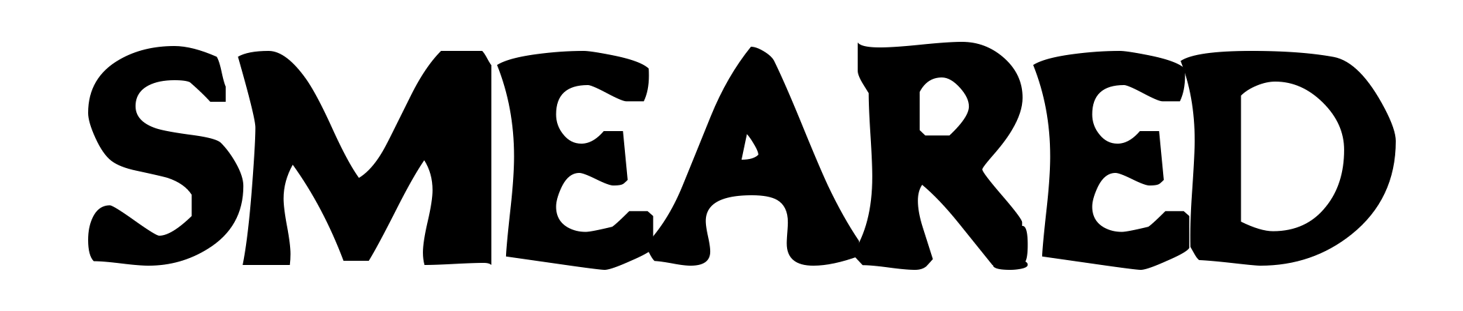 Smeared