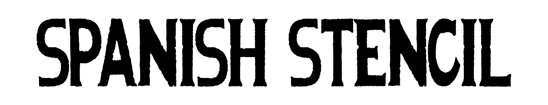Spanish Stencil