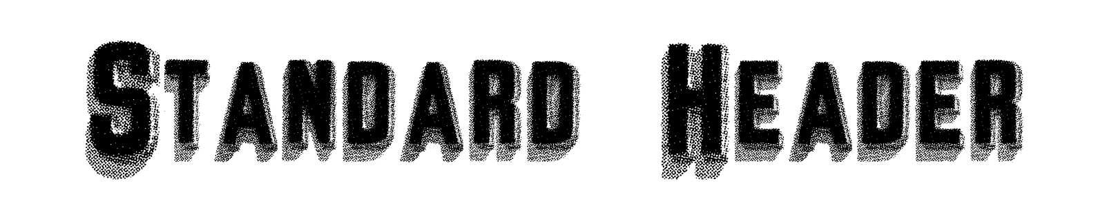Standard Header