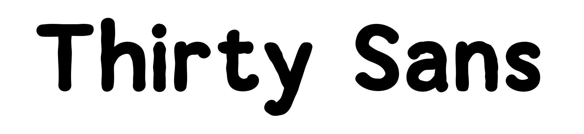 Thirty Sans
