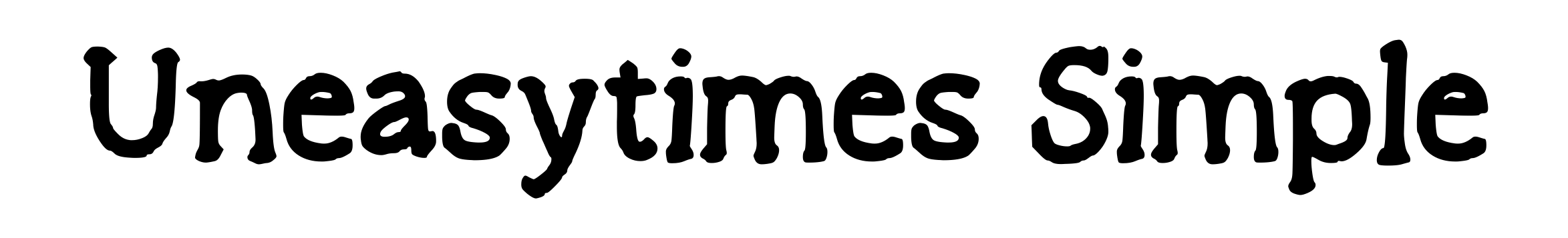 Uneasytimes Simple