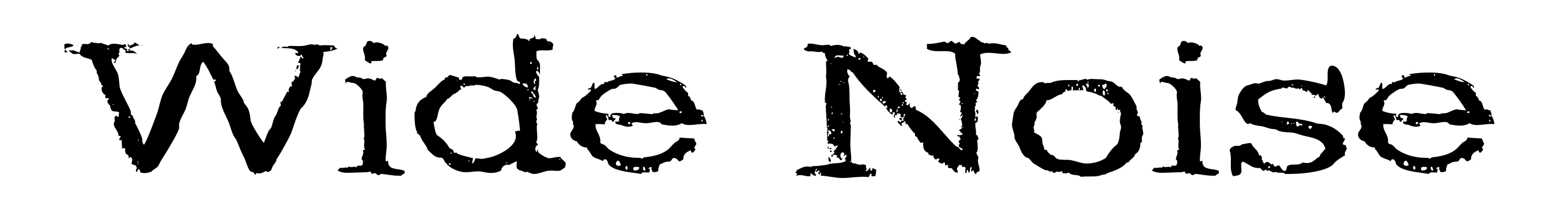 Wide Noise