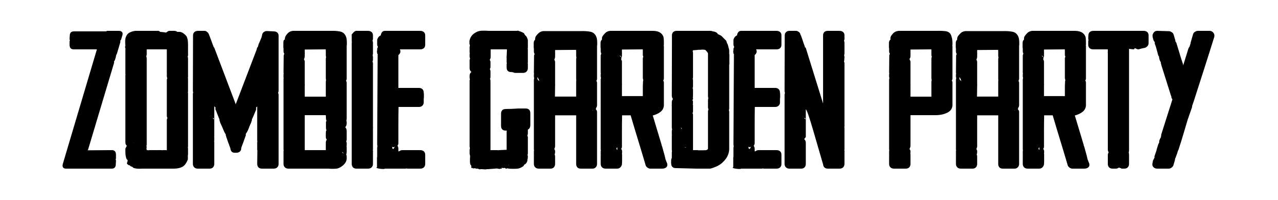 Zombie Garden Party