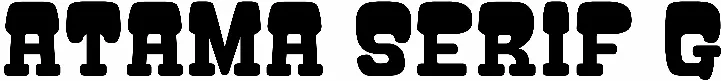 Atama Serif G