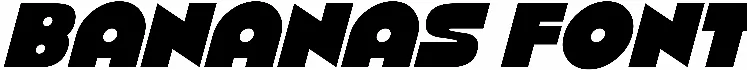 Bananas Font